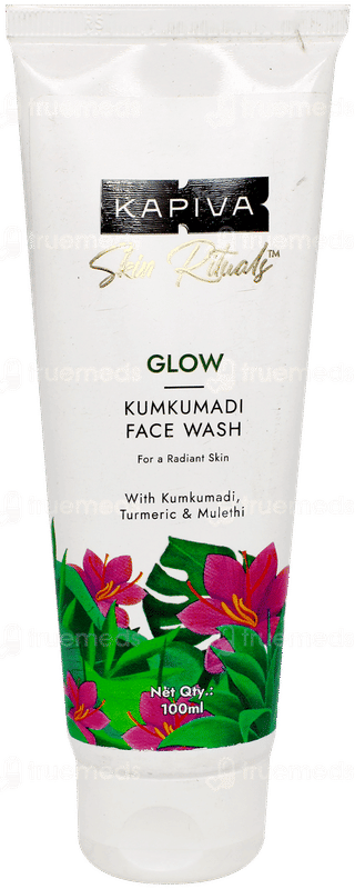 Kapiva Skin Rituals Glow Kumkumadi Face Wash 100ml